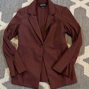 Kenneth Cole Women's Deep Brown Blazer